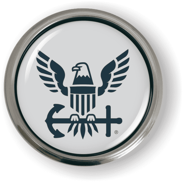 U.S. Navy Eagle and Anchor Emblem (w/b)